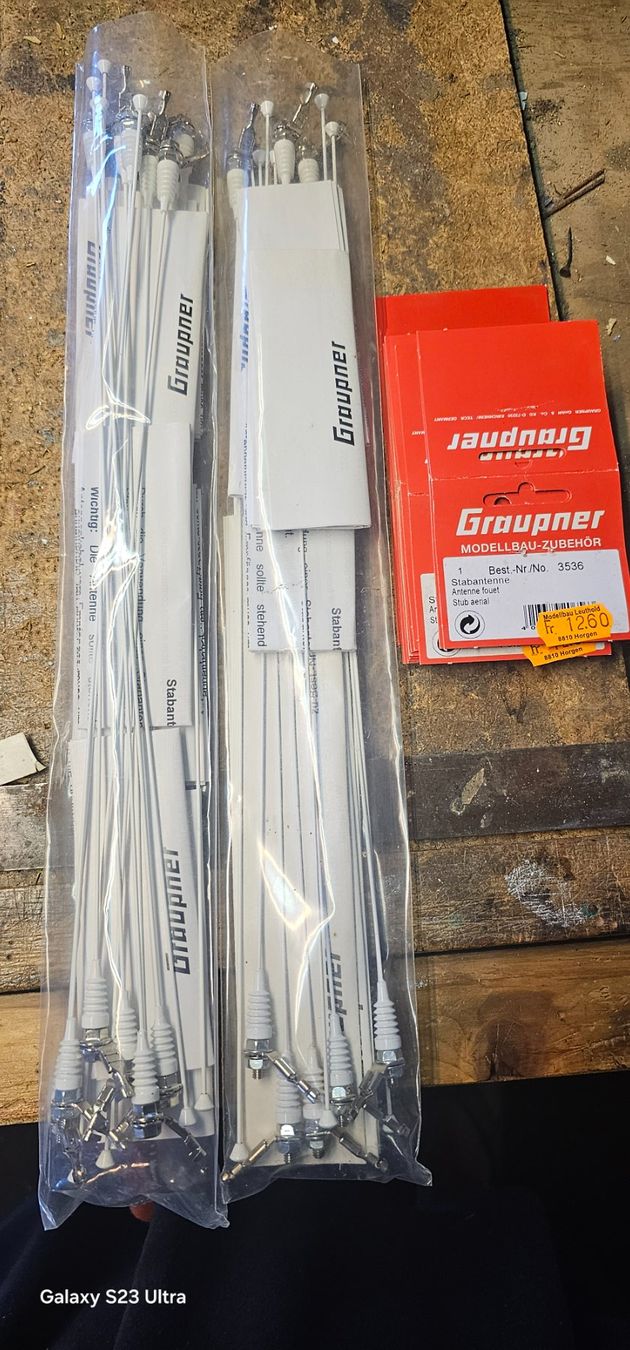 Graupner RC Modellbau: Graupner Stabantenne ca. 20Stk – Gebraucht aus Wädenswil von allesmussraus01