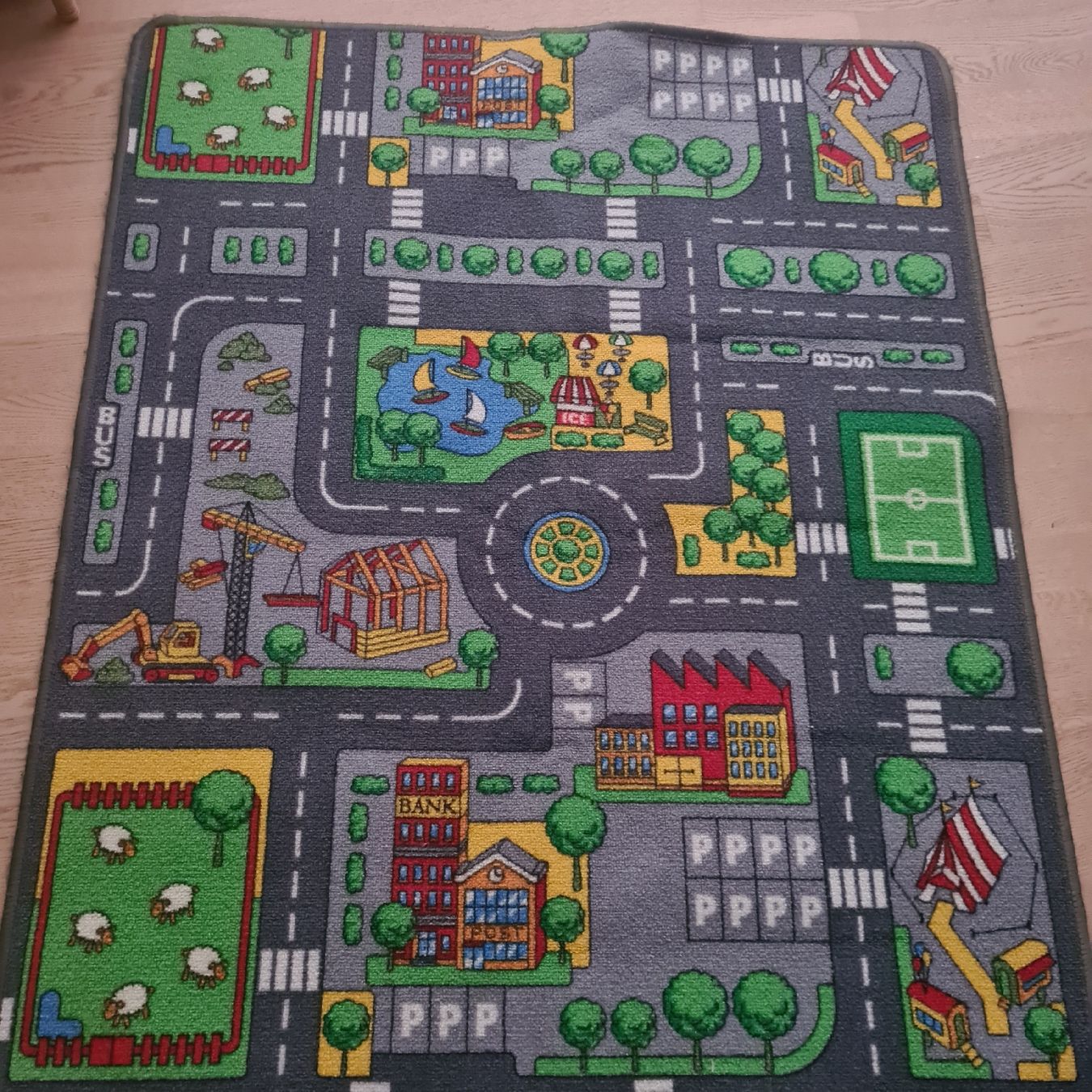Tappeto da gioco: Kinderzimmer Spielmatte L.187 cm. B.97 cm. – Usato da Steinen venduto da turbogeiss99 2