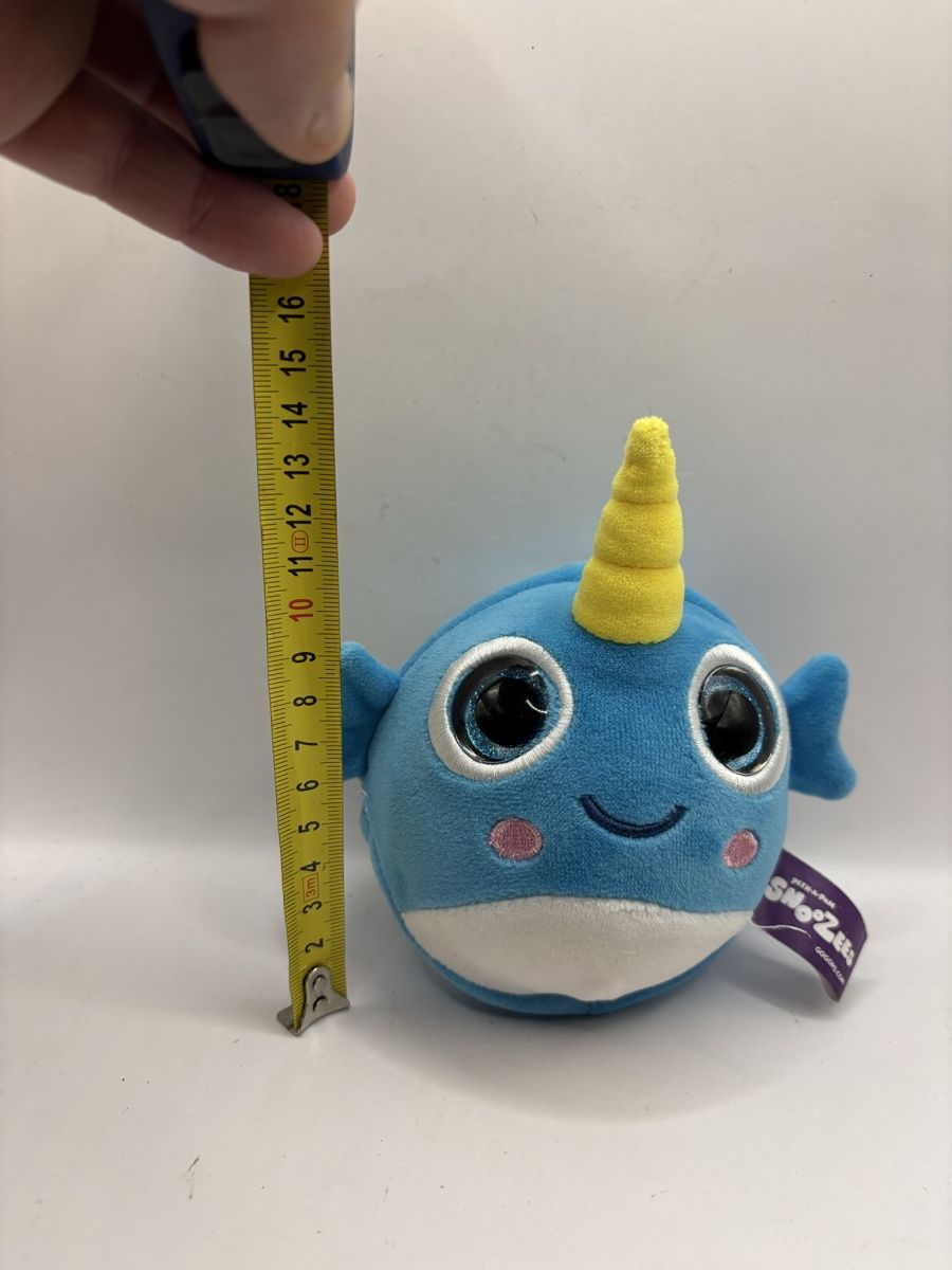 Giocattoli: Peluche narval réversible SnooZees bleu/jaune – Usato da Genève venduto da sho_67qj 1