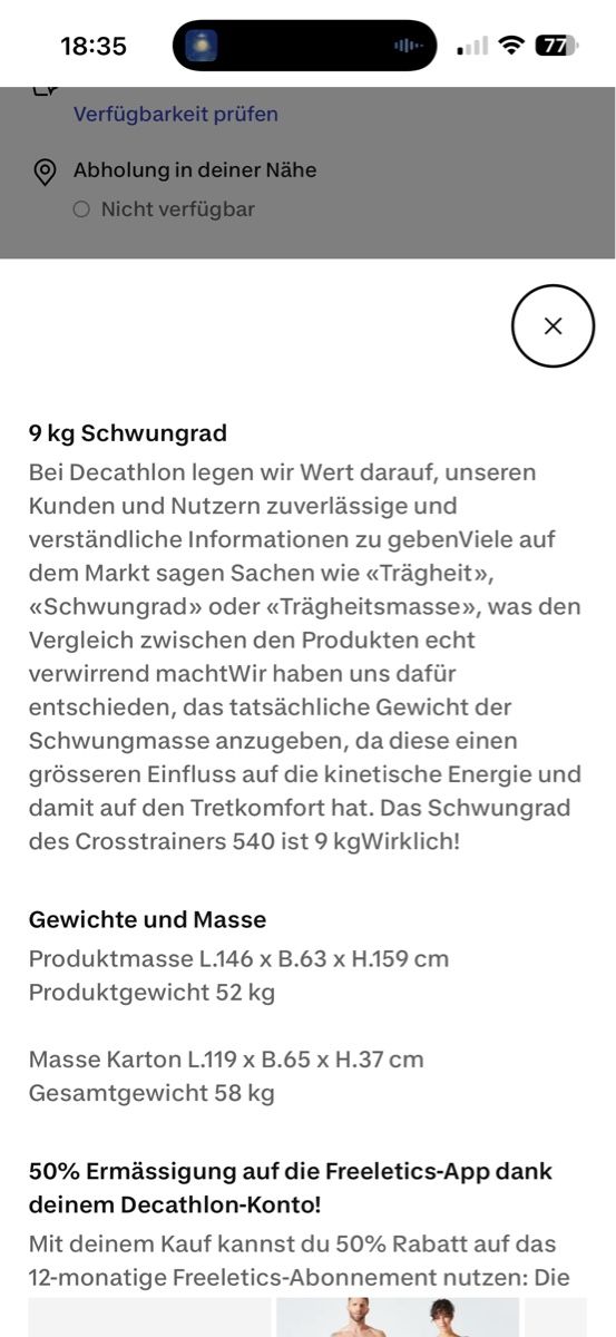 Decathlon Hometrainer: DOMYOS Crosstrainer EL 540 – Nuovo (secondo la descrizione) da Chur venduto da Alex2102 6