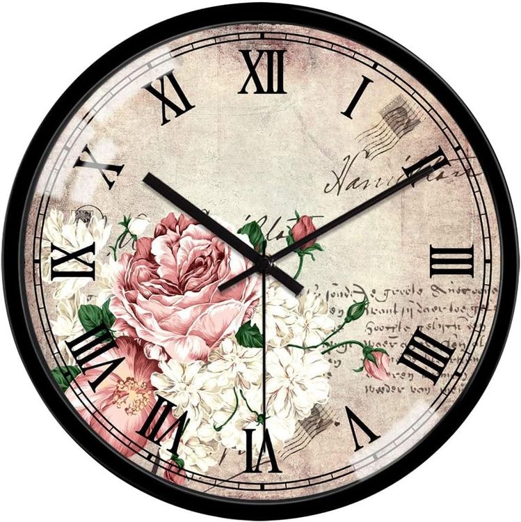 Flaming Chili Pepper Wanduhr - Leise Holzuhr Für Wohnzimmer & Büro