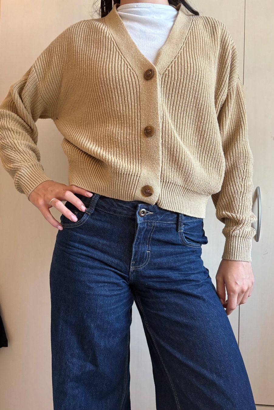 C&A Jacken: Beiger Cardigan – Gebraucht aus Seewen SZ von sch_v2sl 1