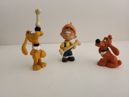 Boule et Bill 3 Figuren, selten