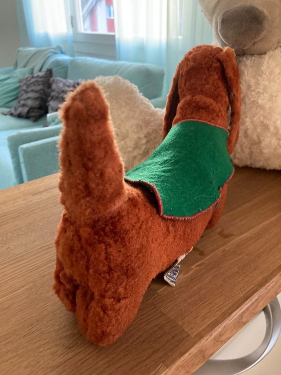 Dackel Kuscheltier Groß - Plüsch Dackel In Box 17cm Für Kinder & Erwachsene