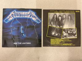 Metallica LP - Ride the Lightning ❗️Original 1984 ( VG+)