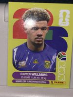 Panini WM 2026 Sammelbild Ronwen Williams RSA 2