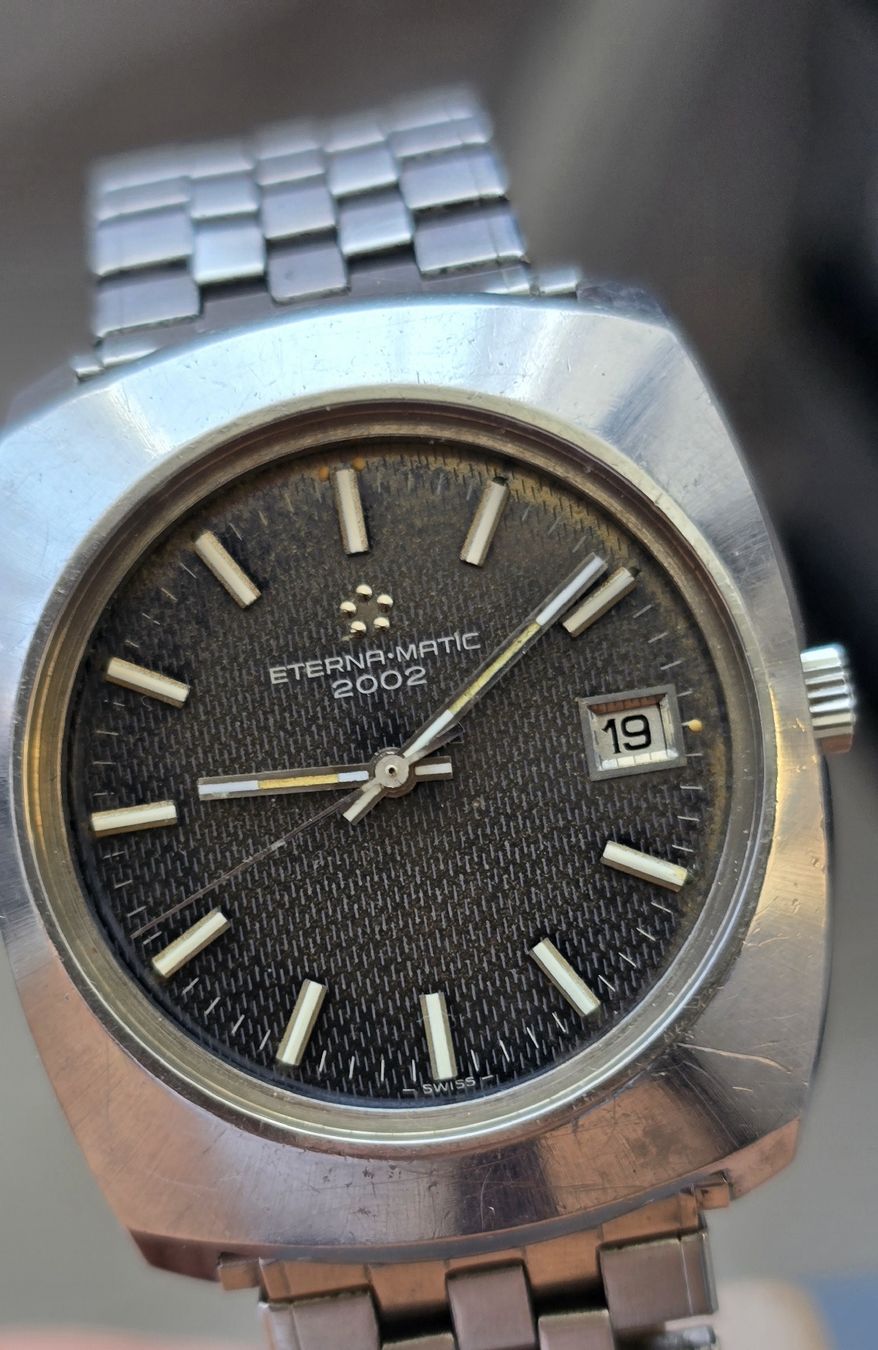 Eterna Uhren: Eterna-Matic 2002 Automatic Date 36,8mm – Gebraucht aus Minusio von AGSuhren 4