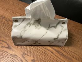 Marmor Design Tissue Box, neuwertig, modern, stylisch
