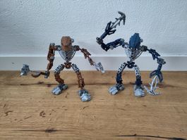Lego Bionicle zwei Toa Hordika 100% komplett