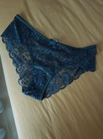 1 Schöner Slip mit Spitzen transparent gr M NEU