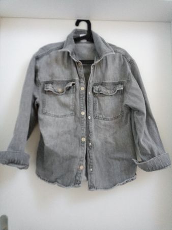 Jeanshemd grau Grösse 164 von Zara. Guter Zustand