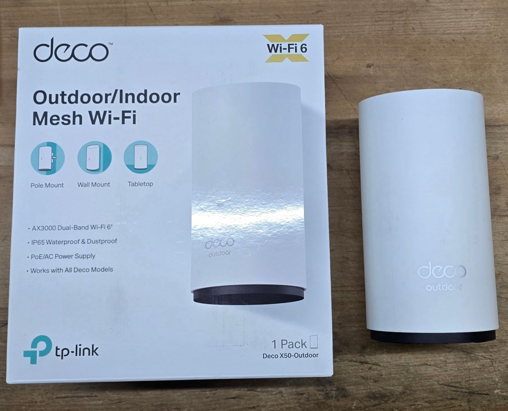 TP-Link Wlan: TP-Link Deco AX3000 Mesh Wi-Fi 6 1 Pack – Gebraucht aus Werthenstein von rz85