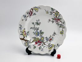 Teller Booths Staffordshire Keramik Chinese Tree c1940