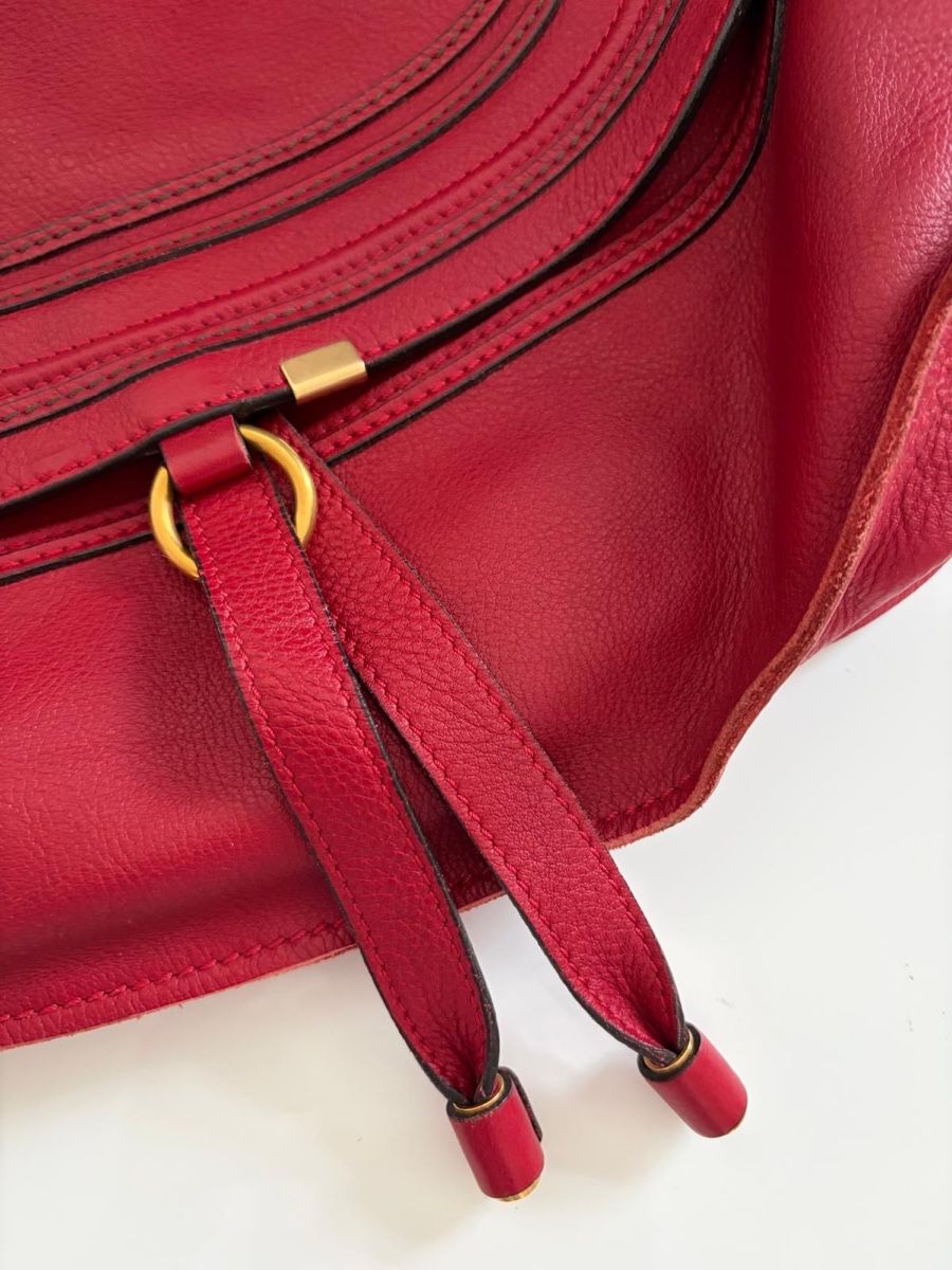 Chloé Taschen für Damen: Chloé Marcie Hobo Rot Leder – Neu (gemäss Beschreibung) aus Zürich von koc_6l5j 5