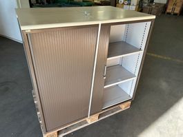 2 Stück LISTA Metall Schiebetüre Schrank - Werkstattschrank