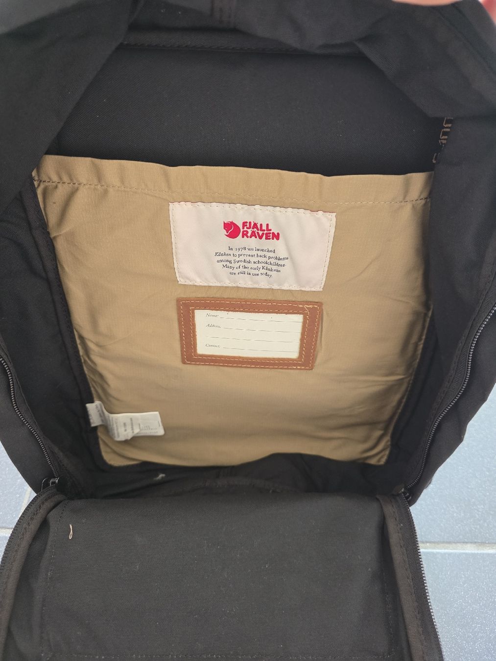 Fjällräven Sacs à dos: Fjällräven Kankan Backpack Black – D'occasion à Zürich par lit_n7pb 5