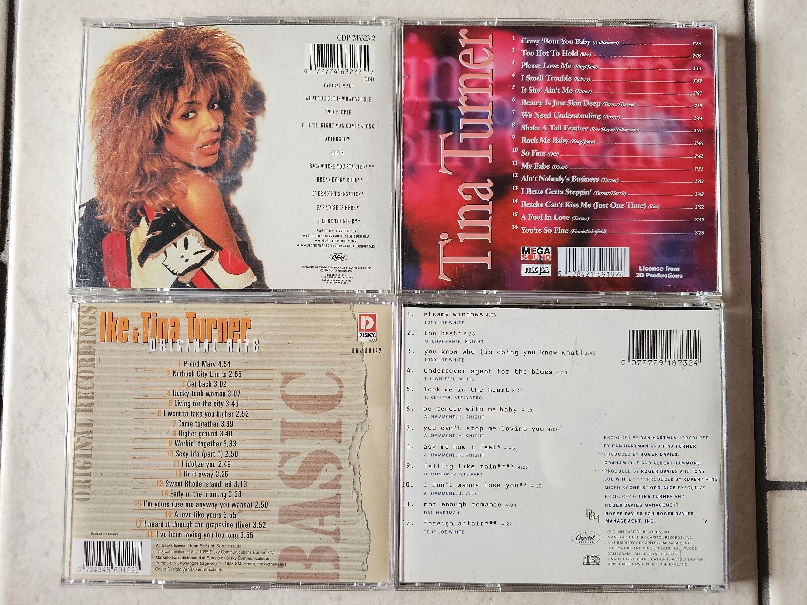 CD: Tina Turner  -  4x Alben – Usato da Schneisingen venduto da backstore24 1