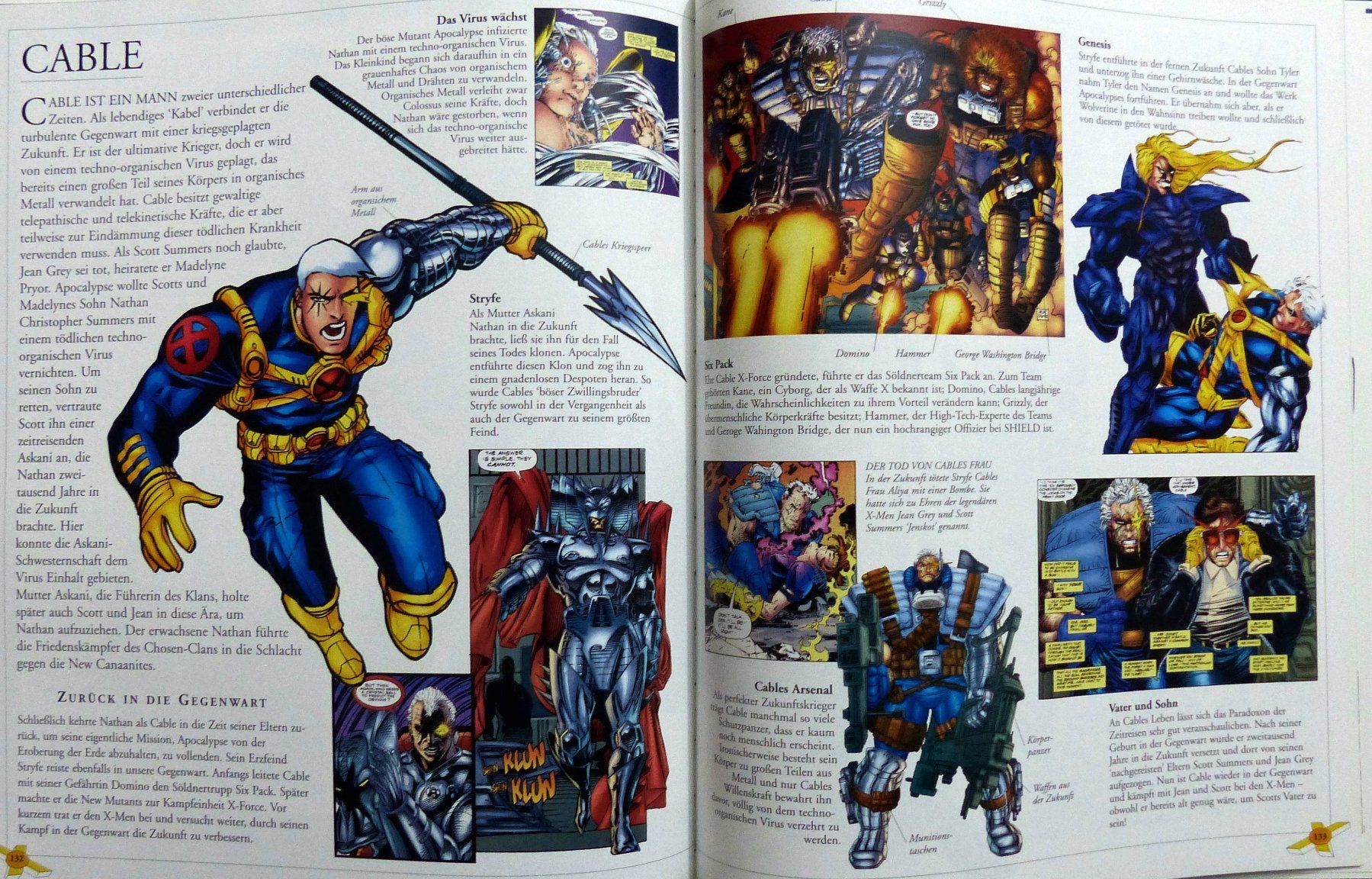 Libri: X-MEN THE ULTIMATE GUIDE GERMAN HARDCOVER BOOK MARVEL 2000 – Usato da Lugano venduto da YouWantUS 6