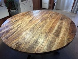 Esstisch Holz AMBIA rund 150 cm