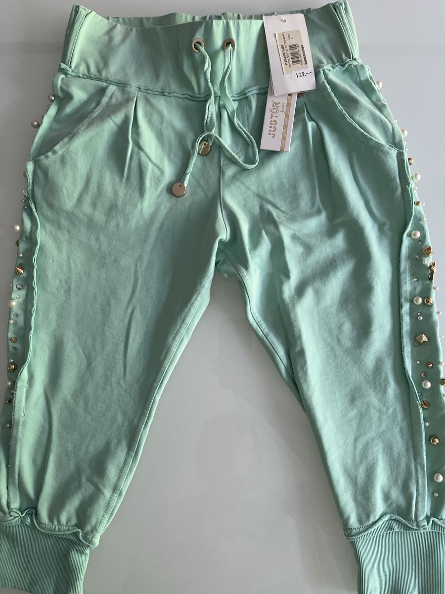Pantaloni: JUSTOR Hose mint Grösse S neu mit Etikette – Nuovo e nell'imballaggio originale da Füllinsdorf venduto da Bambu2007