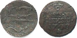 ZUG 1/6 Assis 1748 Billon RAR!!! ss-vz