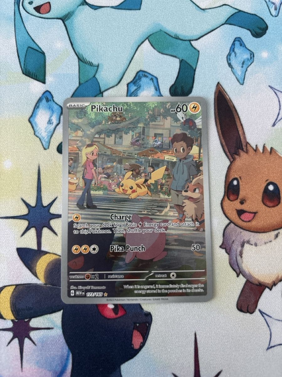 Pokémon Carte collezionabili: Pikachu MEW 173/165 – Nuovo (secondo la descrizione) da Reinach BL venduto da oli_nbx7
