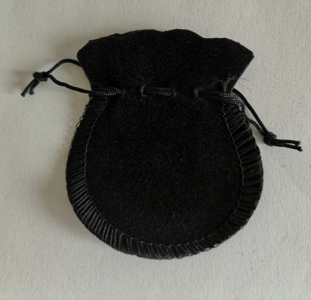 Säckli, 6.5x7.5cm, schwarz, 50 Stück