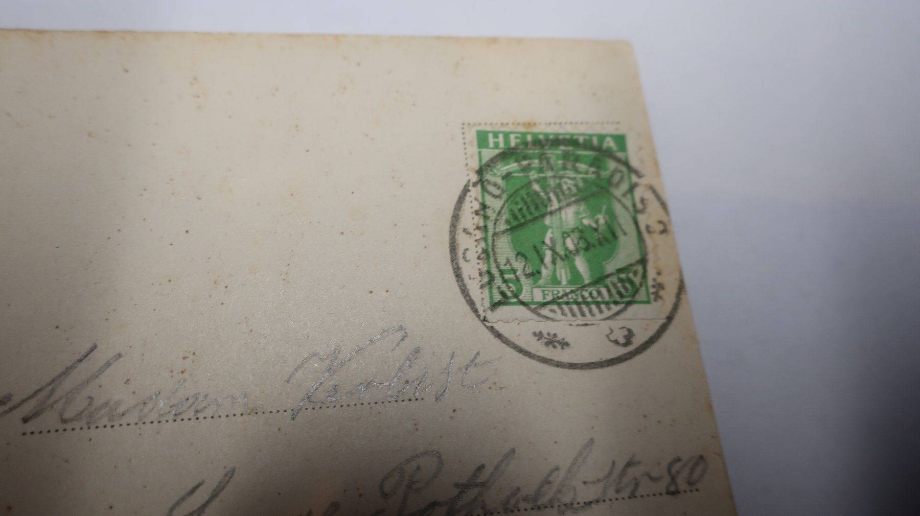Cartoline postali: Lugano e. Monte San Salvatore N°7436  1908 – Usato da Cormoret venduto da Pascalll2001 6