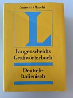 Wörterbuch Langenscheidt Deutsch-Italienisch Sansoni