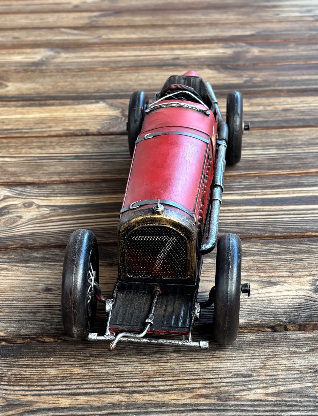 Fiat Modellini d'auto: Deko Fiat Oldtimer-Rennauto – Usato da Lüchingen venduto da Eeizo 5