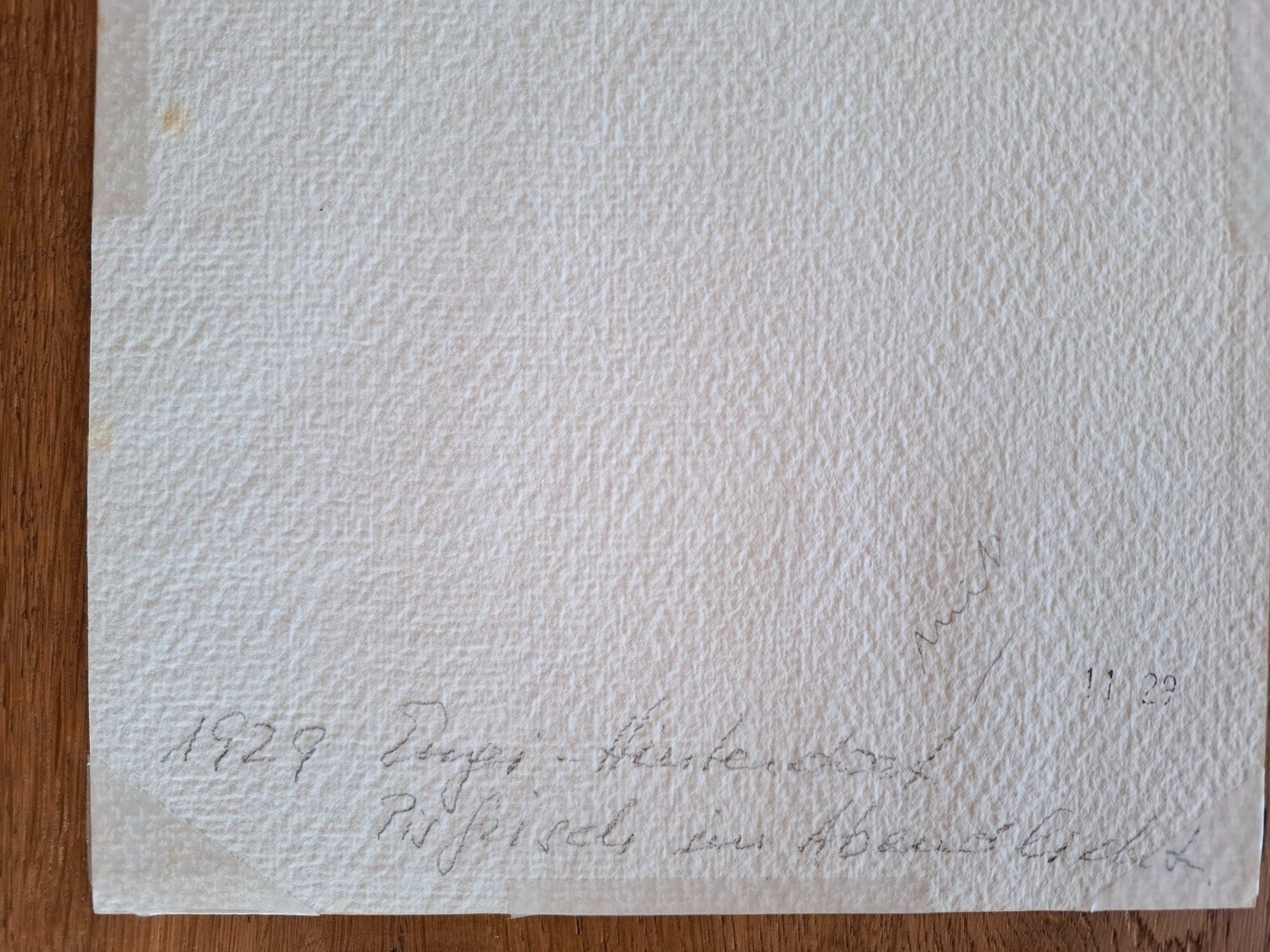 Dipinti: Aquarell Ferdinand Meyer-Streiff Engi Hinterdorf 1929 – Usato da Rheinfelden venduto da Badelus 8