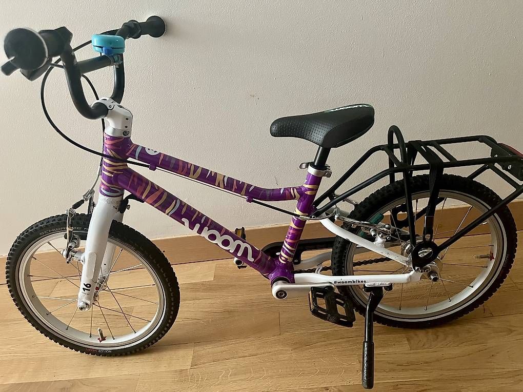 Woom Biciclette: Woom 3 Automagic couleur Lila – Usato da Lausanne venduto da lof_zls2