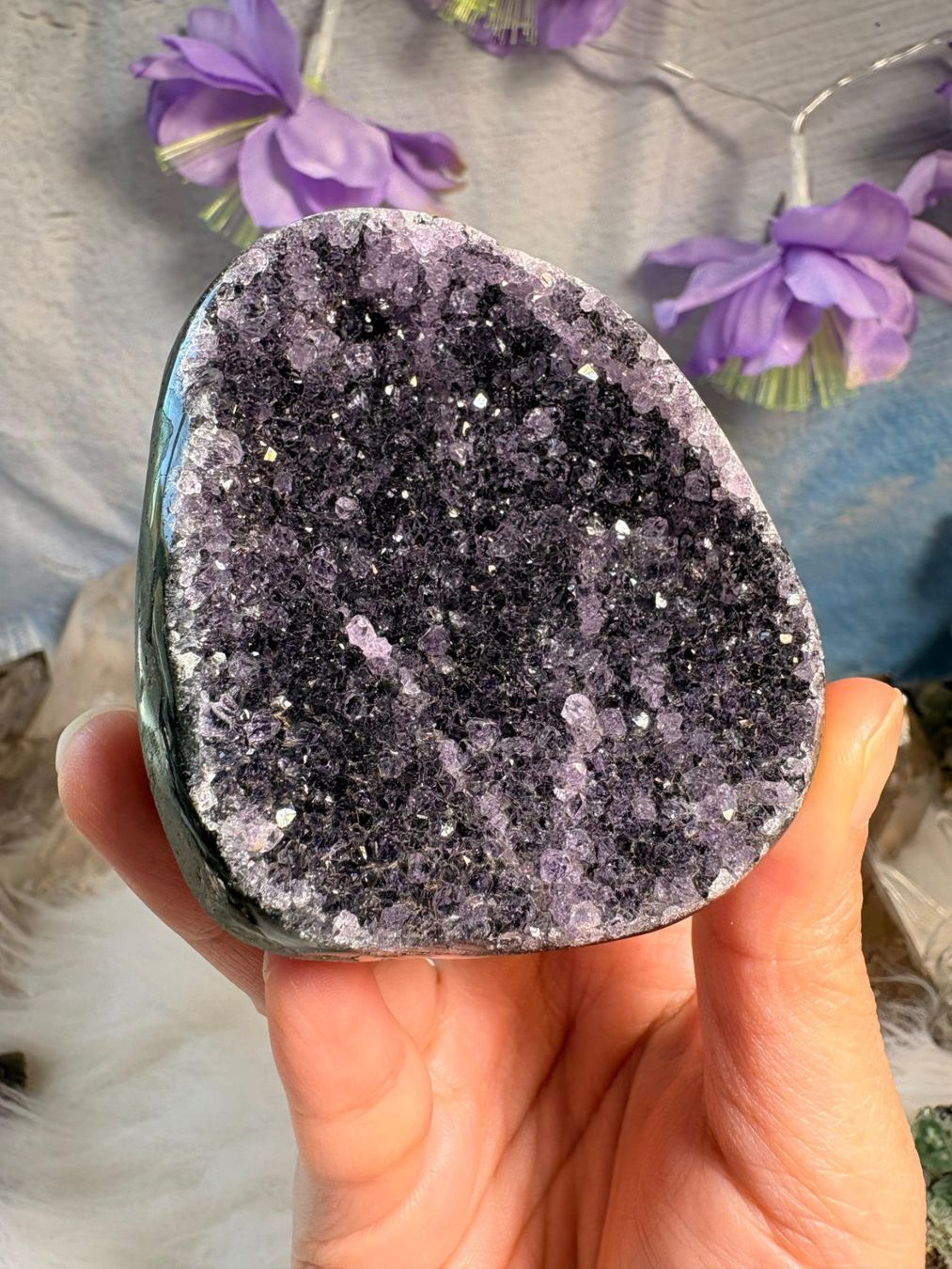 Mineralien & Heilsteine: Amethyst Geode – Neu (gemäss Beschreibung) aus Neuheim von m.hald 1