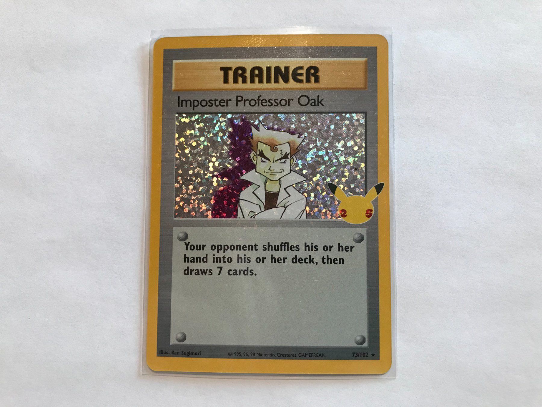 Pokémon Carte collezionabili: Imposter Professor Oak Celebrations EN – Usato da Hagendorn venduto da Pokecollectorch