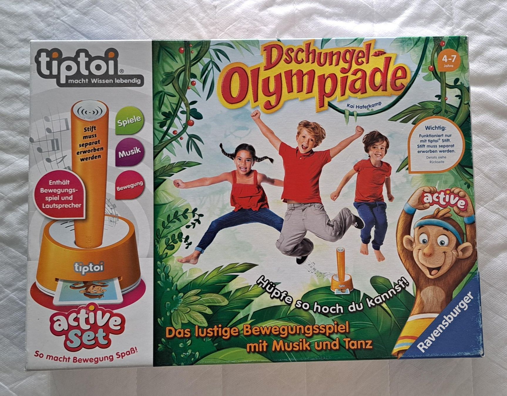 Tiptoi Giochi: tiptoi Dschungel-Olympiade – Usato da Wangen b. Olten venduto da MonikaHess