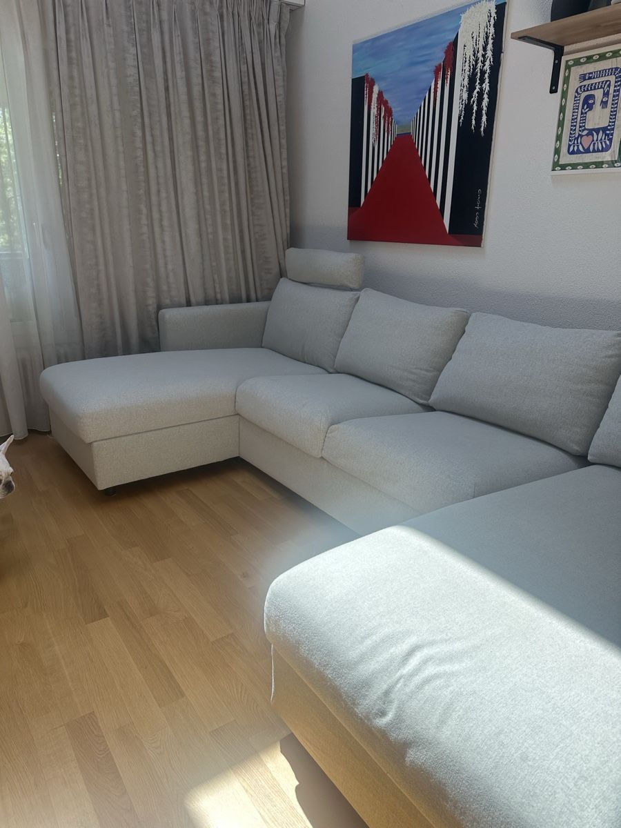 Ikea Sofas: VIMLE SOFA  hellgrau 333x164cm guter Zustand – Gebraucht aus Brüttisellen von nat_5622 4