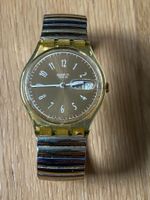 Vintage Swatch, 1994, GK710, Gold Breeze, Metallband