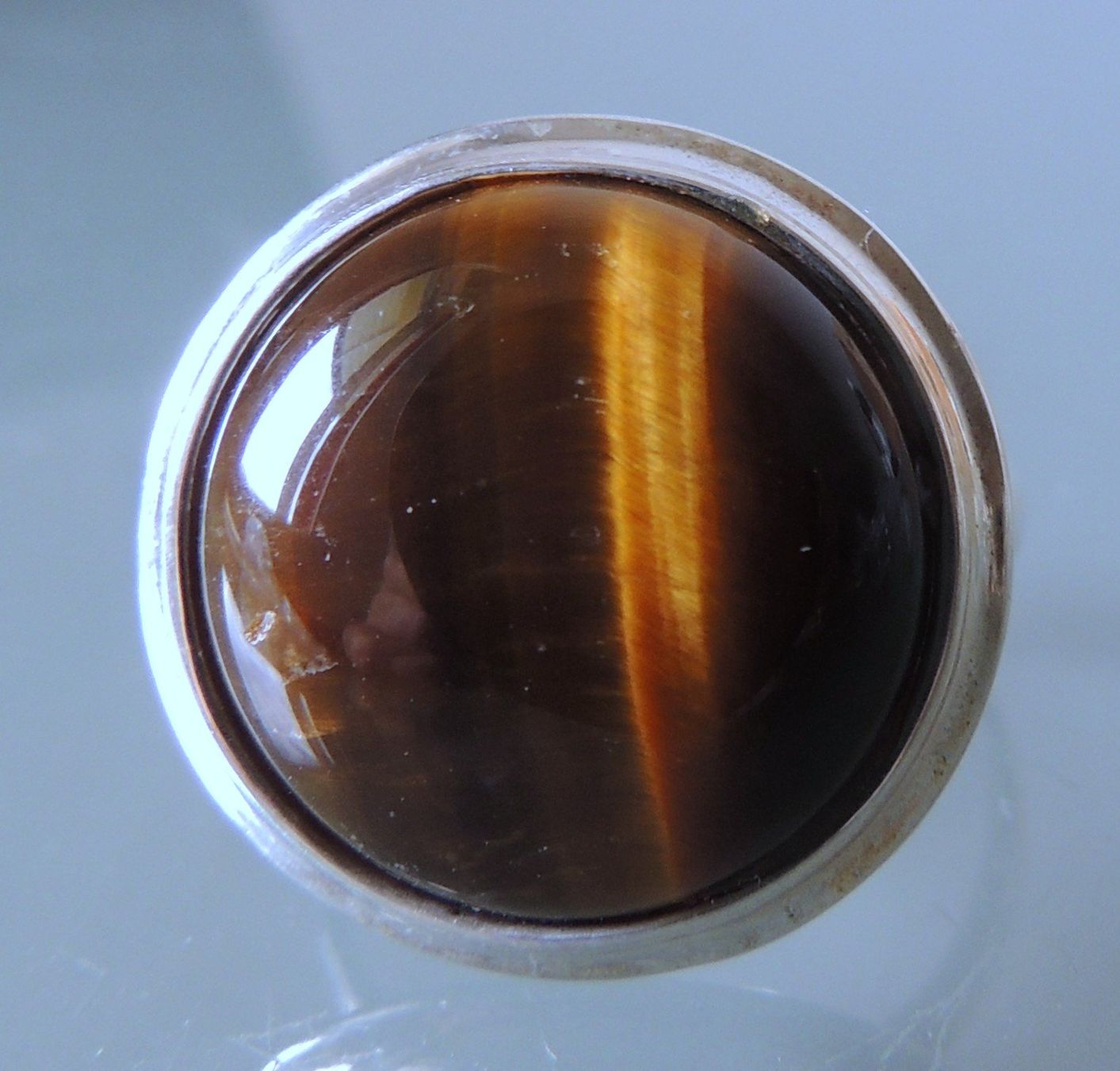 Anelli: Tigerauge Silber 925 Fingerring Gr. 54 – Nuovo (secondo la descrizione) da Waldenburg venduto da schaller707 2