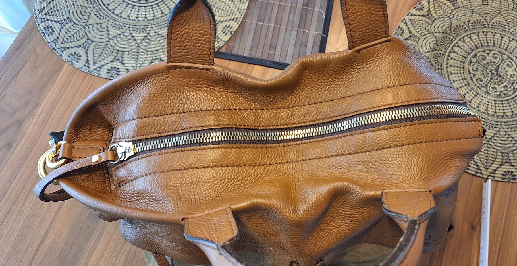 Gianni Chiarini Taschen für Damen: Damentasche Gianni Chiarini Leder Wildleder braun – Gebraucht aus Brugg AG von bacbac5757 1