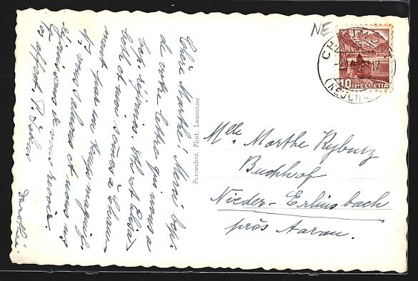 Ansichtskarten: AK Chaumont /NE, Une Rue – Gebraucht aus Berlin von bartko-reher 1