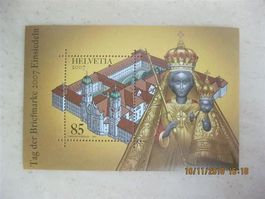2007 Tag der Briefmarke Einsiedeln Schwarze Madonna NEU