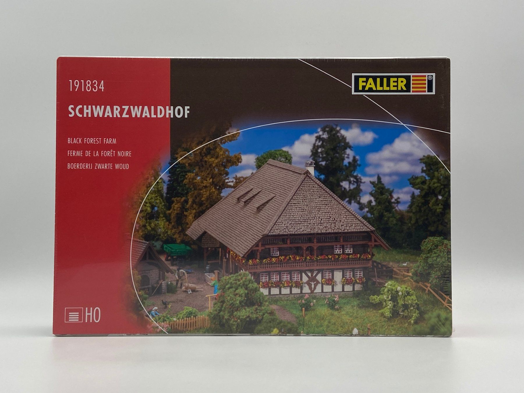 Faller Modellini di ferrovie: Faller 191834 H0 Schwarzwaldhof – Nuovo e nell'imballaggio originale da Neukirch a.d. Thur venduto da Modellbauartikel 5