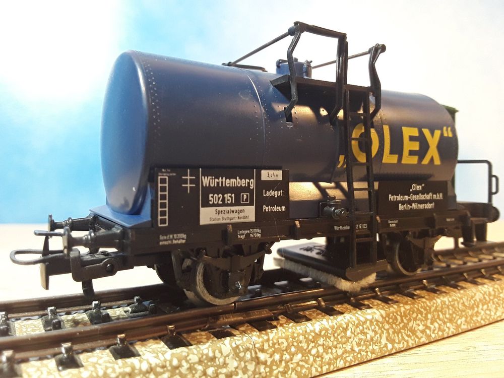 Märklin 4675 _ Kesselwagen Olex _ Putzwagen _ Spur H0 | Kaufen auf Ricardo