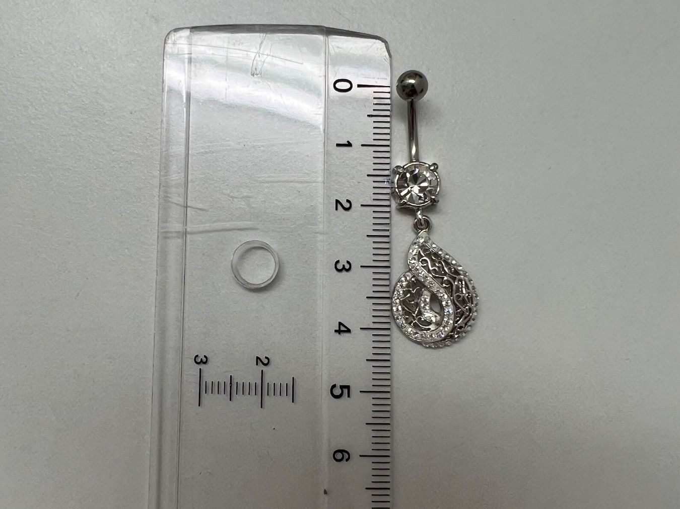 Gioielli per piercing: Bauchnabelpiercing silbern – Nuovo e nell'imballaggio originale da Jona venduto da n.ferrari 2