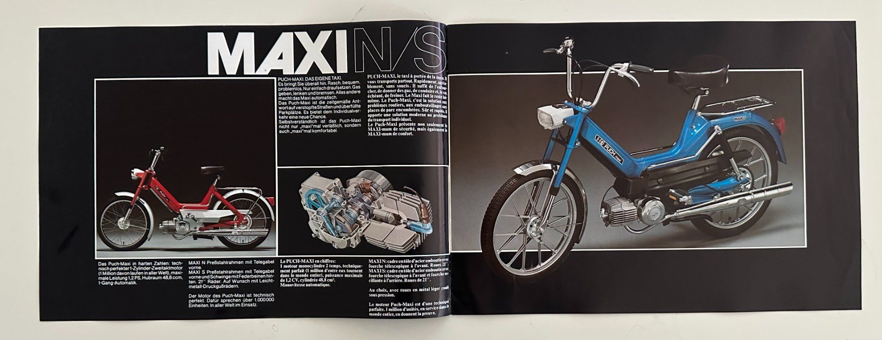 Puch Documents: Original Condor-Puch Maxi / X30 Prospekt d/fr – D'occasion à Oberägeri par verwuester 1
