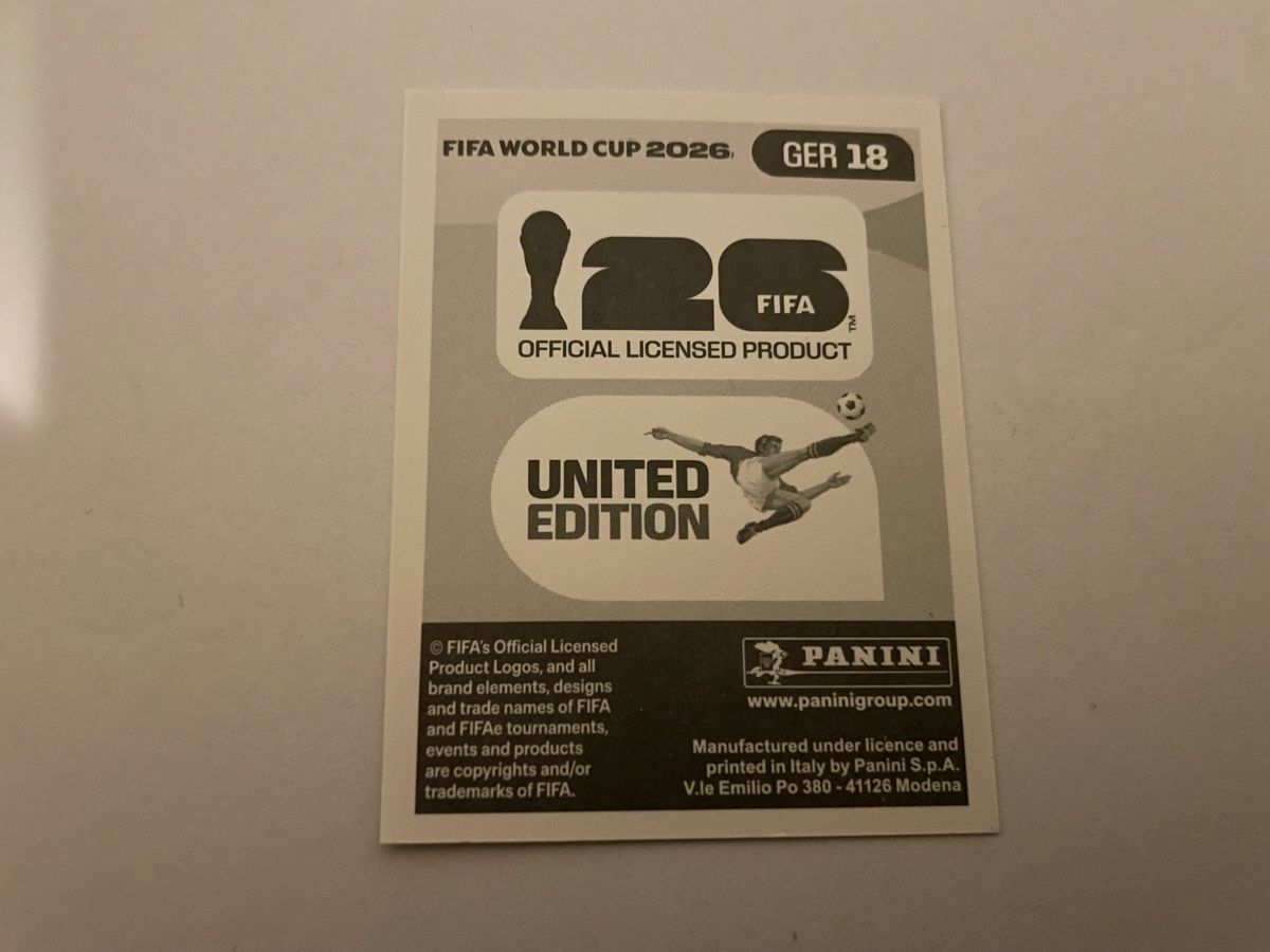Panini Carte collezionabili: FIFA WM 2026 Leroy Sane GER 18 – Nuovo (secondo la descrizione) da Winterthur venduto da Cobraforce 1