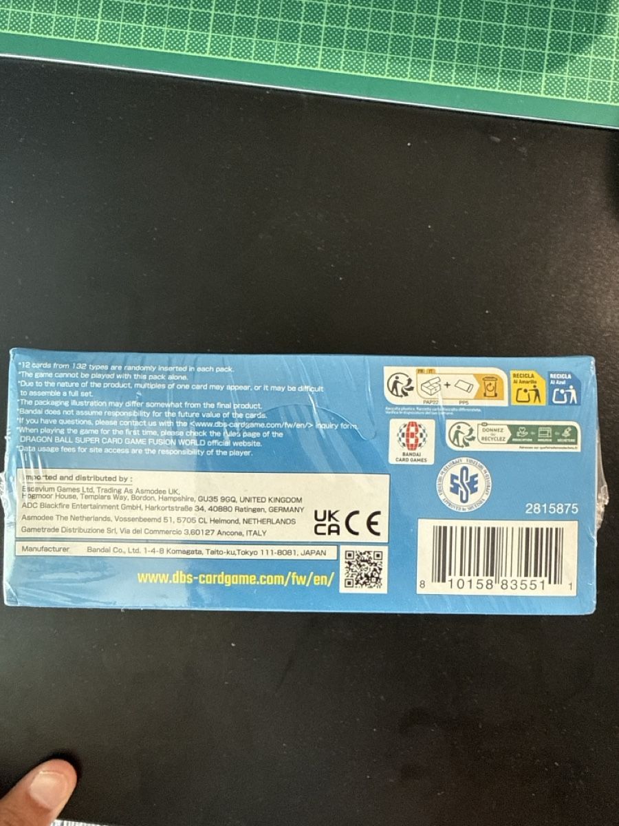 Bandai Sammelbilder & Trading cards: Dragon Ball SB02 Display Neu OVP – Neu und originalverpackt aus Dübendorf von godpack 2