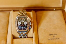Franck Muller conquistador chronograph full set.