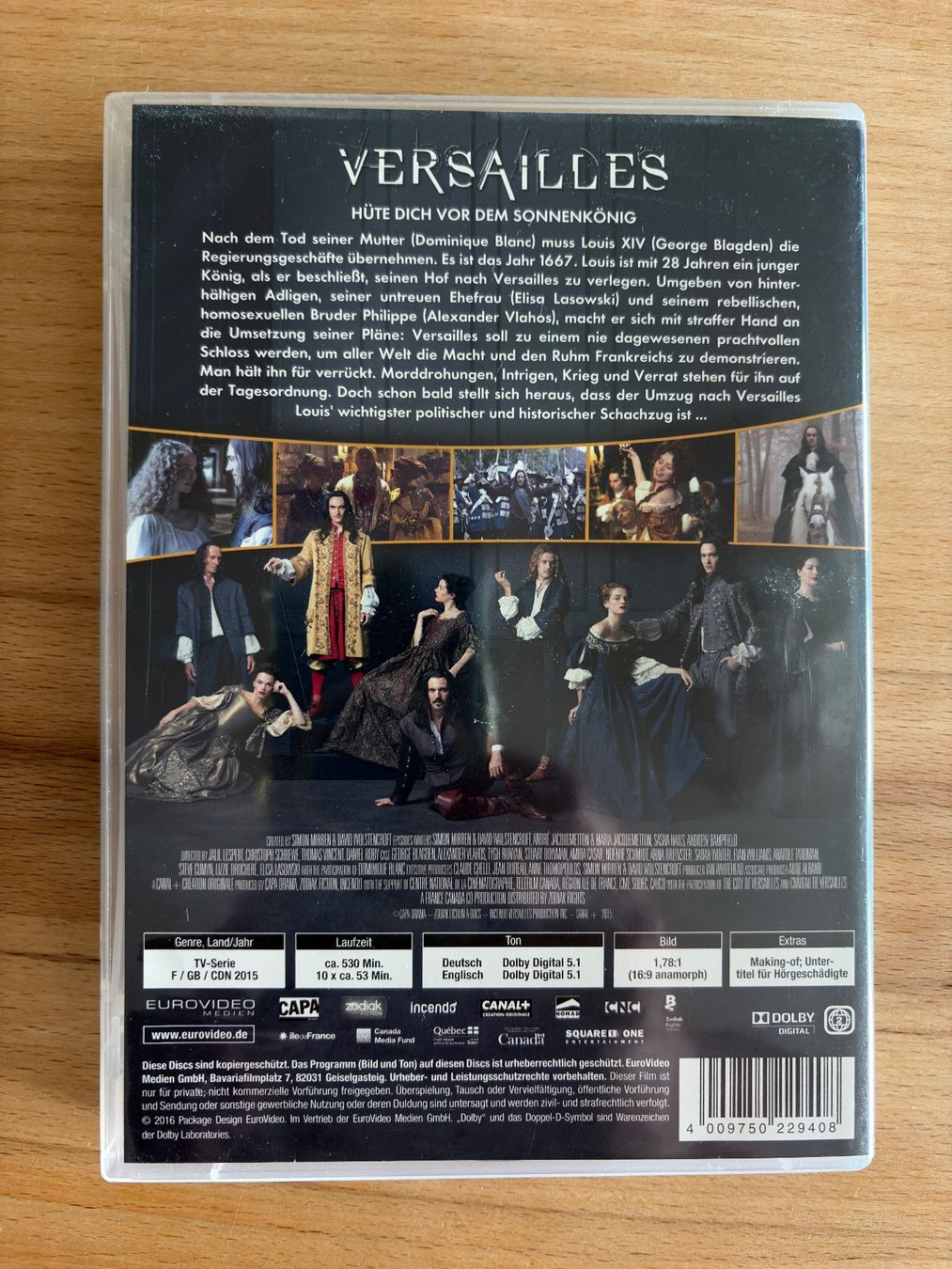 Tutti i DVDs: Versailles  Staffel 1 + 2+ 3 – Usato da Hombrechtikon venduto da Dokmasa 1