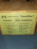 ​3x Scalextric P9 Smoothflow Trafo Vintage (1966) inkl. OVP